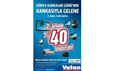 Vatan Bilgisayar'a Kankas�yla Gelene 2. �r�nde %40 �ndirim!