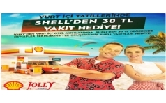 Jolly'den Yurt i Otel Rezervasyonuna 30 TL Yakt Hediye