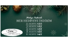 Silk and Cashmere Ylba Hediye Festivalinde Her Hediyeye Ekstra ndirim!