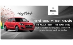 Tekira AVM Suzuki Swift ekili Kampanyas