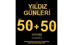 Alt�ny�ld�z Classics Y�ld�z G�nleri %50+%50 �ndirim