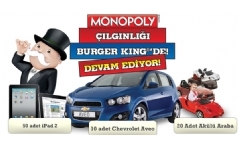 Burger King �ekili� Kampanyas� - Chevrolet Aveo Hediye