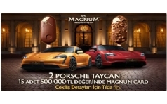 Magnum �ekili� Kampanyas� 2026 - Porsche Taycan 4 Hediye