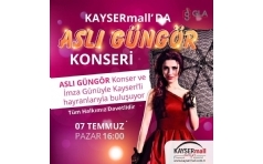 Asl Gngr Konseri KayserMall'da