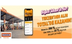 Tekzen'den Alverie Total'den 50 TL Yakt Hediye!