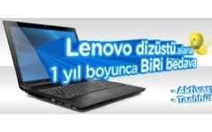 Lenovo Dizst Alana 1 Yl Boyunca Biri nternet Bedava!