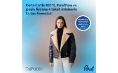 DeFacto’da Paraf ile Alışverişe 100 TL ParafPara ve 4 Taksit