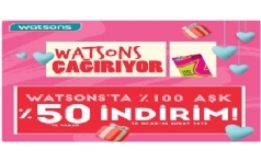 Watsons Sevgililer Gn ndirimi 2023