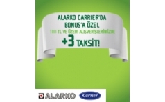 Alarko Carrier'da Bonus'a zel +3 Taksit!