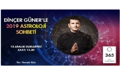 Diner Gner'le 2019 Astroloji Sohbeti 365 AVM'de