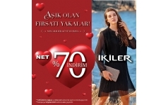 kiler'de Sevgililer Gn'ne zel Net %70 ndirim