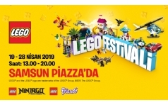 Lego Festivali Samsun Piazza'da