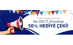 Chicco'dan Alverie 50 TL Hediye eki