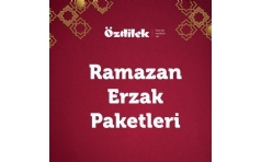 zdilek Ramazan Erzak Paketleri 2021