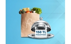 Paraf ile Market ve Restoran Harcamanza 150 TL ParafPara