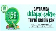 TEB'den Bayrama zel htiya Kredisi