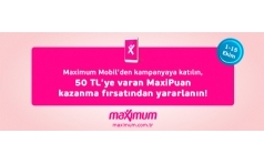 N11'de Maxmum'lulara 50 TL MaxiPuan Fırsatı