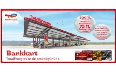 TotalEnergies'te Bankart'llara 75 TL Bankkart Lira