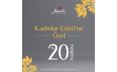 Jumbo'da Kadnlar Gn'ne zel %20 ndirim