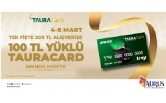 Taurus AVM'den Kadnlar Gn'ne zel 100 TL Hediye