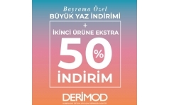 Derimod'dan Bayrama zel Byk Yaz ndirimi