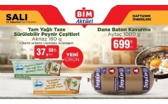 Bim 12 Austos 2025 Sal Aktel rnler Kampanyas