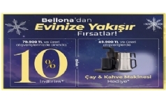 Bellona'da Alverie ay Kahve Makinesi Hediye