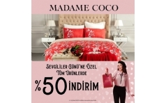 Madame Coco'da Sevgililer Gn'ne zel Net %50 ndirim!