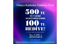 So Chic'ten Kadnlar Gn'ne zel 100 TL Hediye!