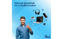Paraf ile Elektronik Harcamalarnza 150 TL ParafPara Hediye
