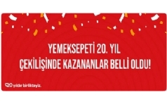 Yemeksepeti.com 20. Yl Kampanyas ekili Sonucu