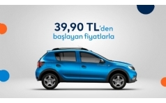 Dacia Modelleri Gnlk 39,99 TL'den Balayan Fiyatlarla!