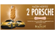 Magnum ekili Kampanyas 2021 - Porsche Taycan Hediye