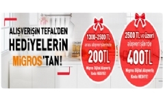 Tefal'den Alverie Migros Alveri eki Hediye