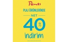 Penti Plaj rnlerinde Net %40 ndirim