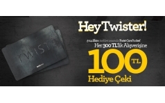 Twist'te Sezon Alverilerinize 100 TL Hediye eki