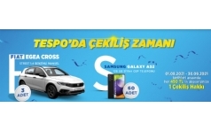 Tespo Fiat Egea ve Samsung A52 Tablet Çekiliş Kampanyası