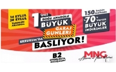 Erzurum MNG AVM 1. Dou Anadolu Garaj Gnleri