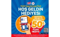 Bizim Toptan Mobil Uygulamadan lk Siparie 50 TL Hediye