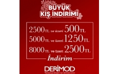 Derimod'da 2.500 TL'ye Varan Byk K ndirimi Balad