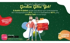 Gordion AVM'den Alverie 50 TL Hediye