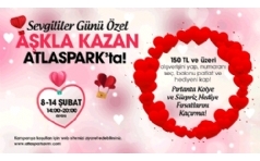 Atlaspark'tan Sevgililer Gn'ne zel Akla Kazandran Frsat!