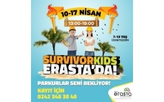 Erasta Antalya Survivor Kids'de Parkurlar Seni Bekliyor!