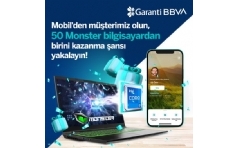 Garanti BBVA Mobil Monster Bilgisayar ekili Kampanyas