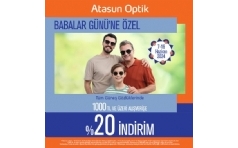 Atasun Optik'ten Babalar Gn'ne zel %20 ndirim