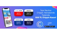 Tepe Nautilus Chippin Noktalarnda 500 TL Chippin Hediye