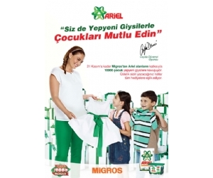 Ariel ve Migros 10 Bin Çocuğu 10 Bin Yepyeni Kıyafet İle Mutlu Etti 52