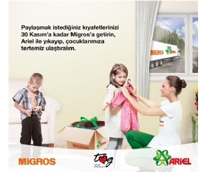 Ariel ve Migros 10 Bin Çocuğu 10 Bin Yepyeni Kıyafet İle Mutlu Etti 97