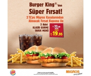 Burger King Den Gurme Tavuk Lezzetler