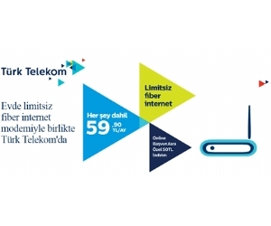 turk telekom limitsiz fiber internet kampanyasi adsl internet